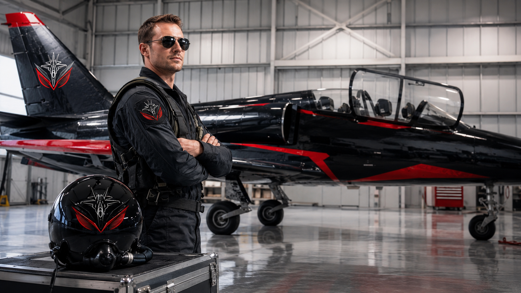 Inverted Motorsports pilot and L-39